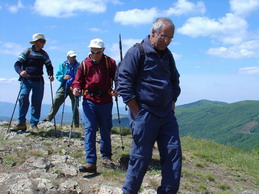 Sulla via del ritorno, sul Groppo Rosso